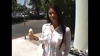 Young an hot Latina is fucking highly hard