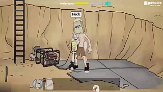 Fuckerman - Construction site Energetic 2D Cartoon Porn Gameplay